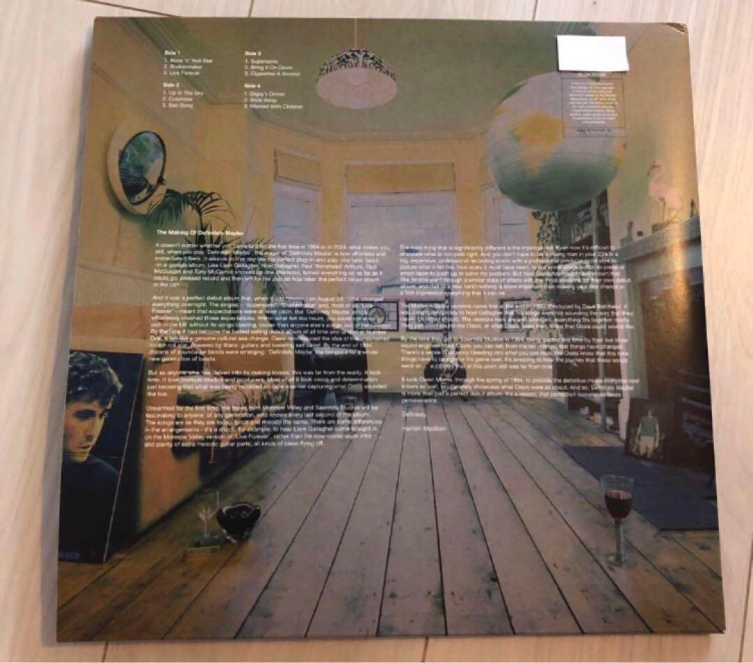 【新品送料無料】オアシスOASIS / DEFINITELY MAYBE 限定盤