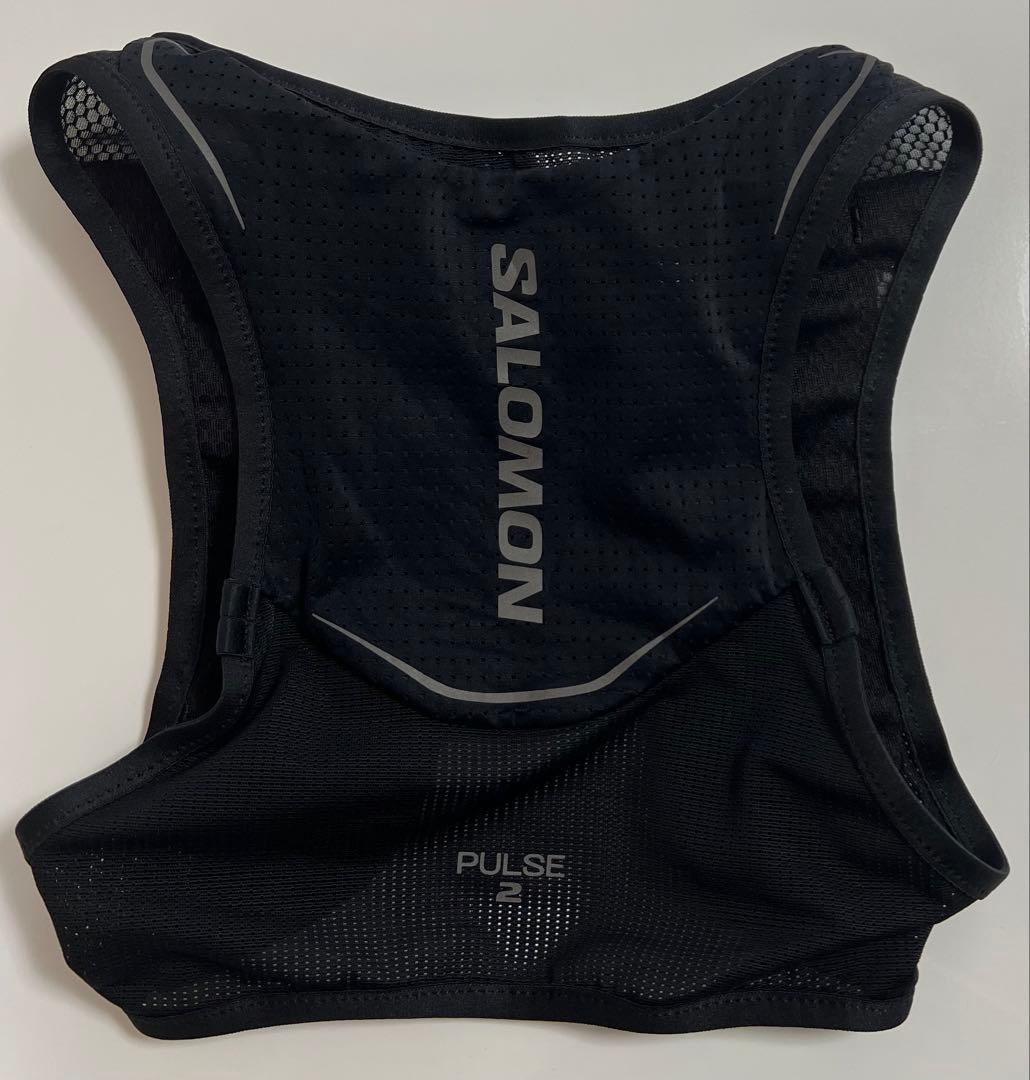 SALOMON PULSE 2 ランニングベストXS ブラック