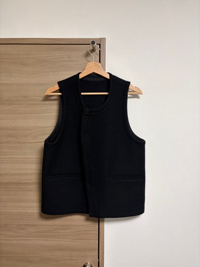 祝日限定価格】KLASICA ウールベスト ブラック 日本製 アルチザン