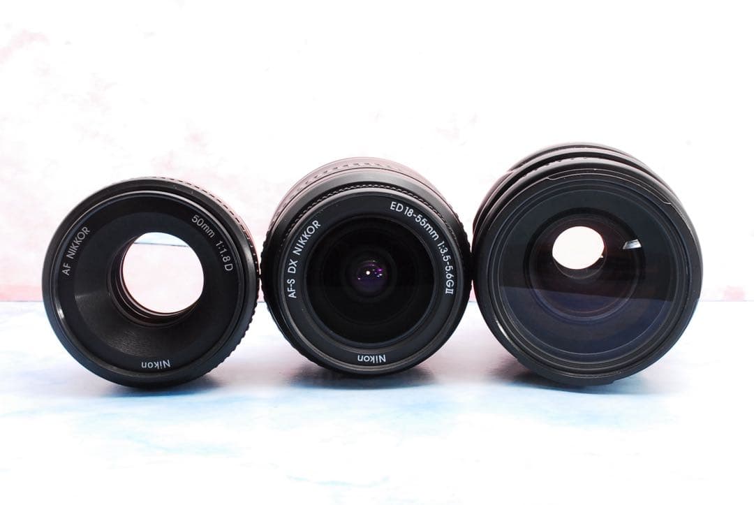 スマホ転送OK★Nikon D7500★一眼レフカメラ★レンズ3本★高性能