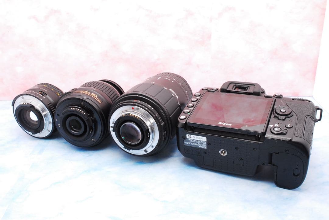 スマホ転送OK★Nikon D7500★一眼レフカメラ★レンズ3本★高性能