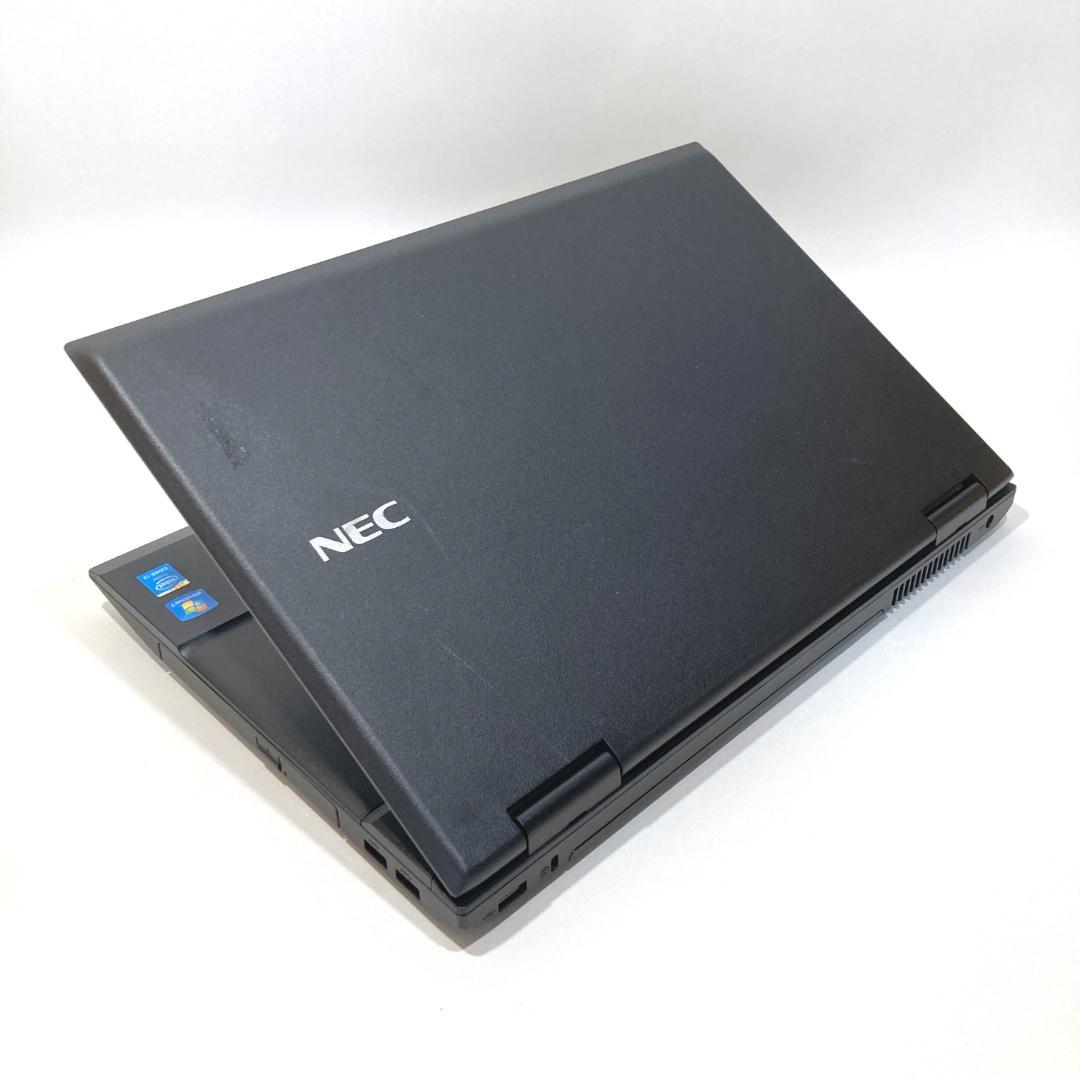 初心者✨快適i3・大画面・DVD✨黒✨すぐ使えるノートパソコン◇D480-2