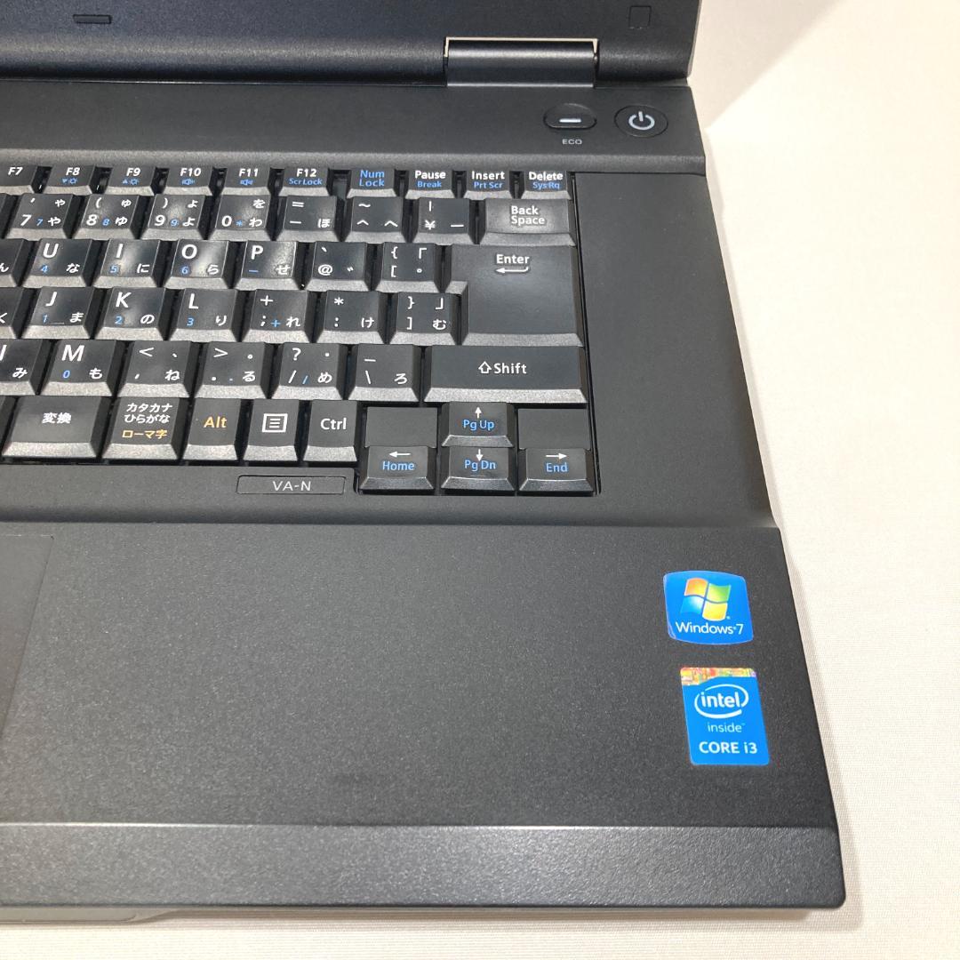 初心者✨快適i3・大画面・DVD✨黒✨すぐ使えるノートパソコン◇D480-2