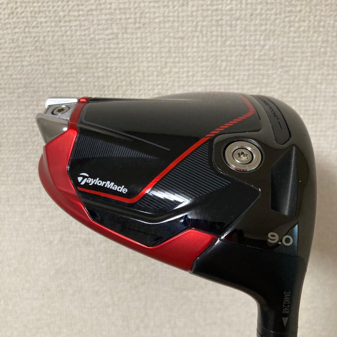 美品 テーラーメイド ステルス2 ドライバー 9.0° ヘッドのみ カバー付き