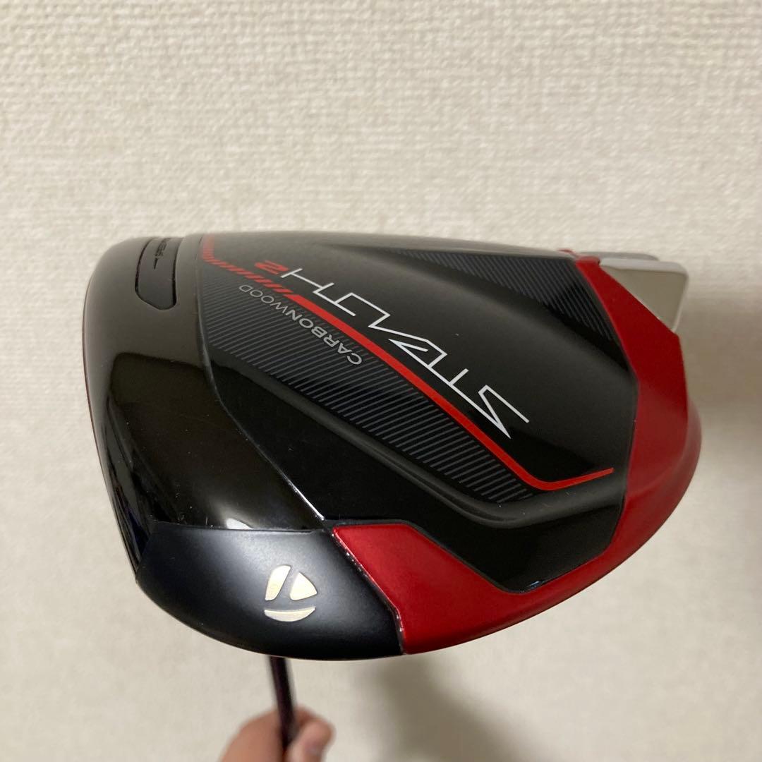 美品 テーラーメイド ステルス2 ドライバー 9.0° ヘッドのみ カバー付き