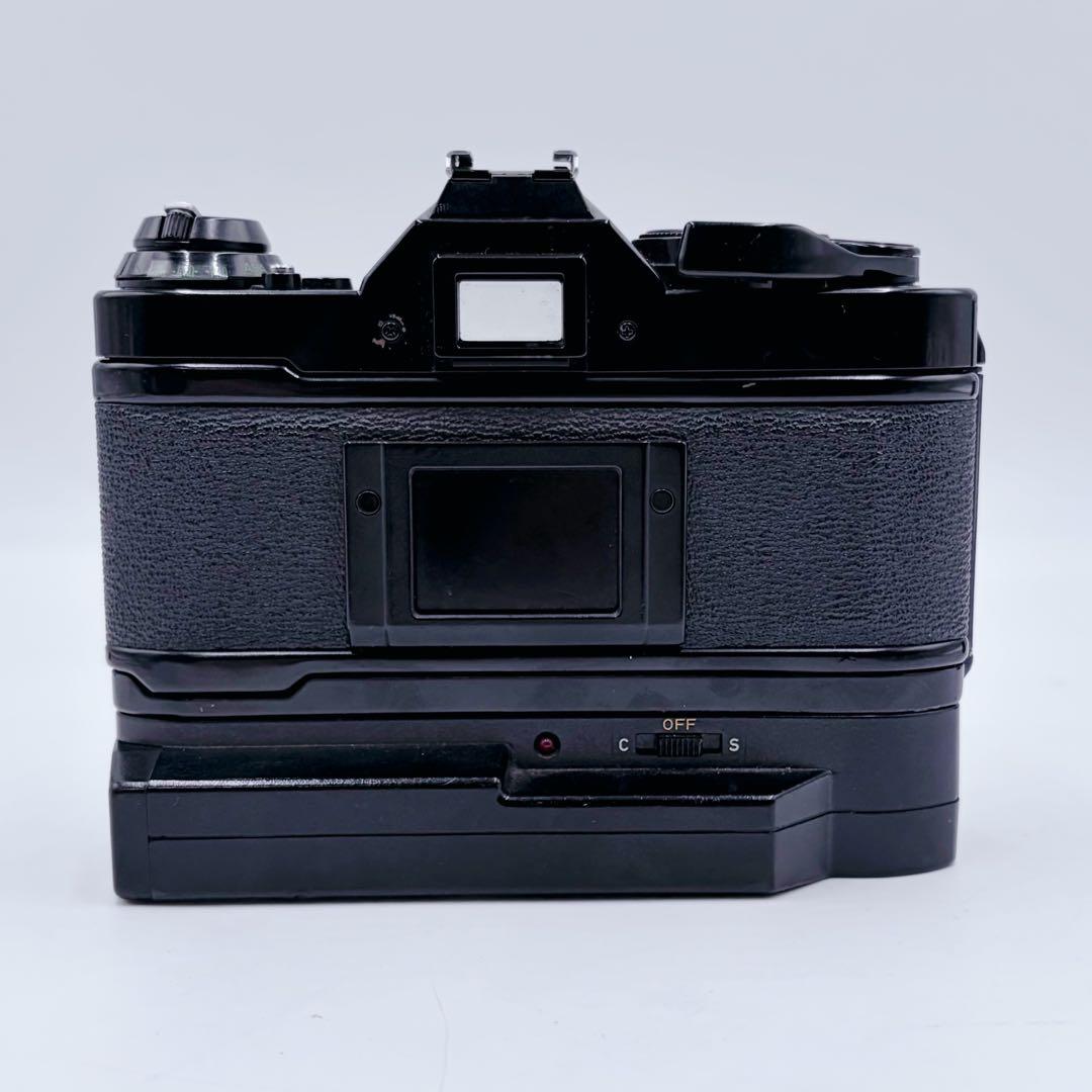 Canon AE-1 ブラックボディ POWER WINDER A2 レンズ付き