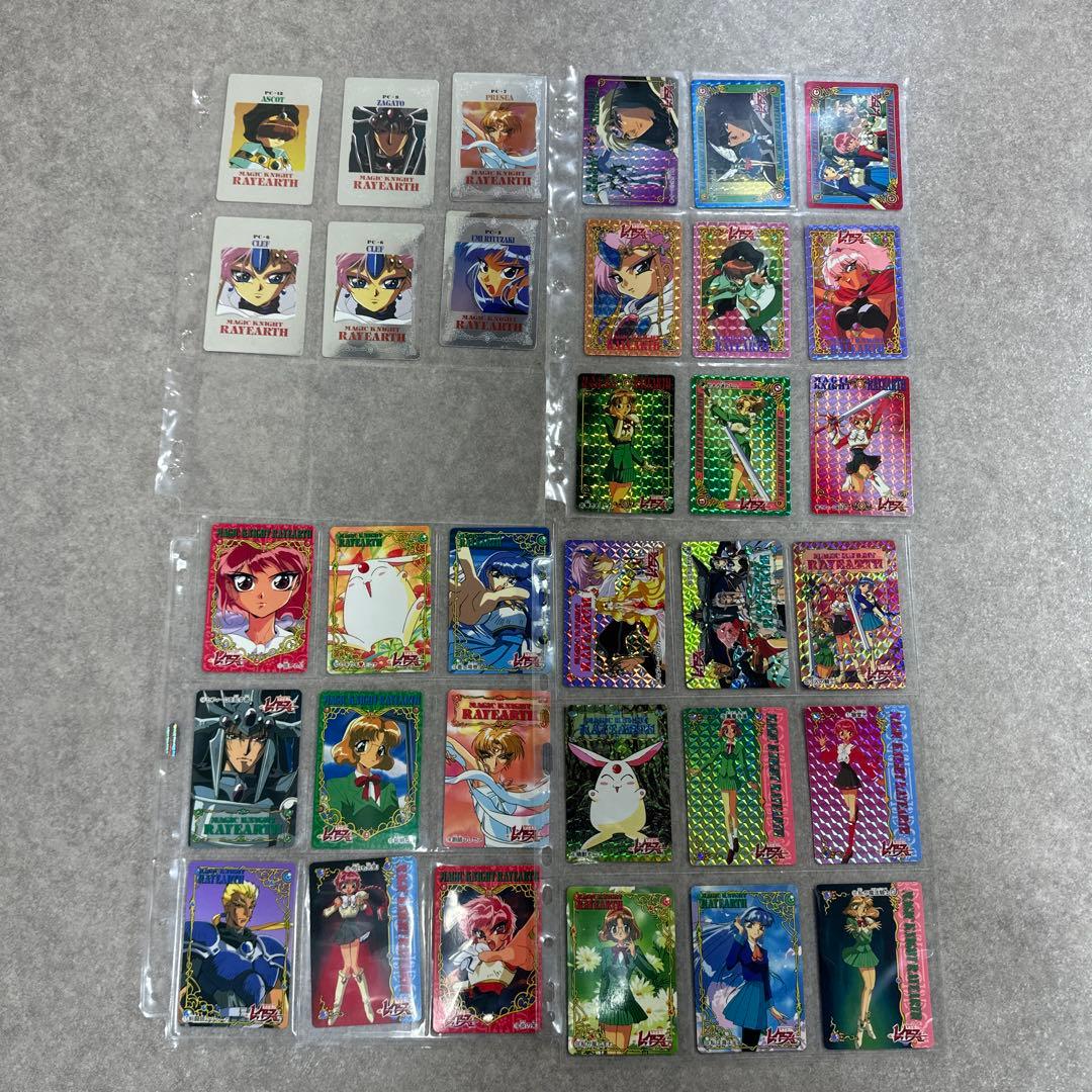 希少 魔法騎士レイアース 当時もの アマダ ＰＰカード まとめ キラ レア