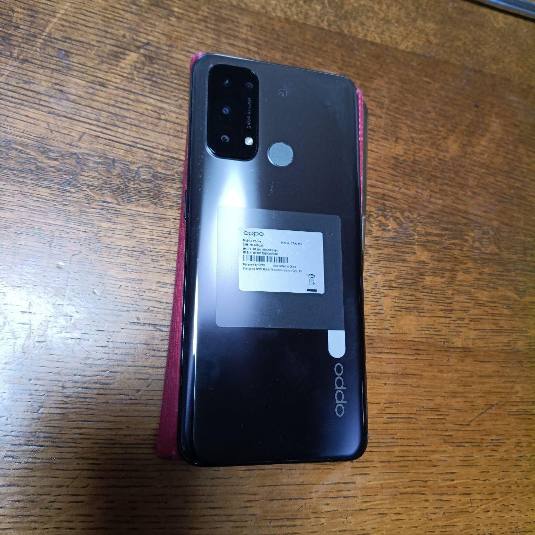 ma3　oppo Reno5Aブラック ケース付き