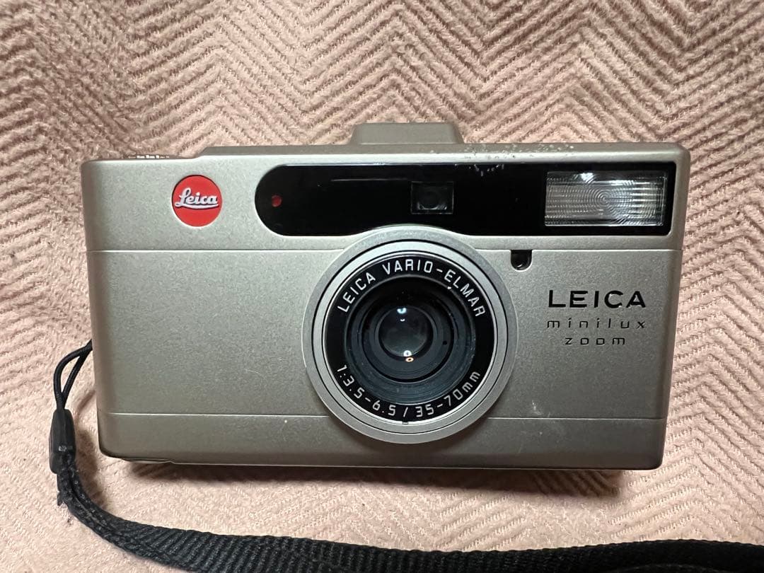 【完動品】LEICA minilux zoomフィルムカメラ　CFフラッシュ付き