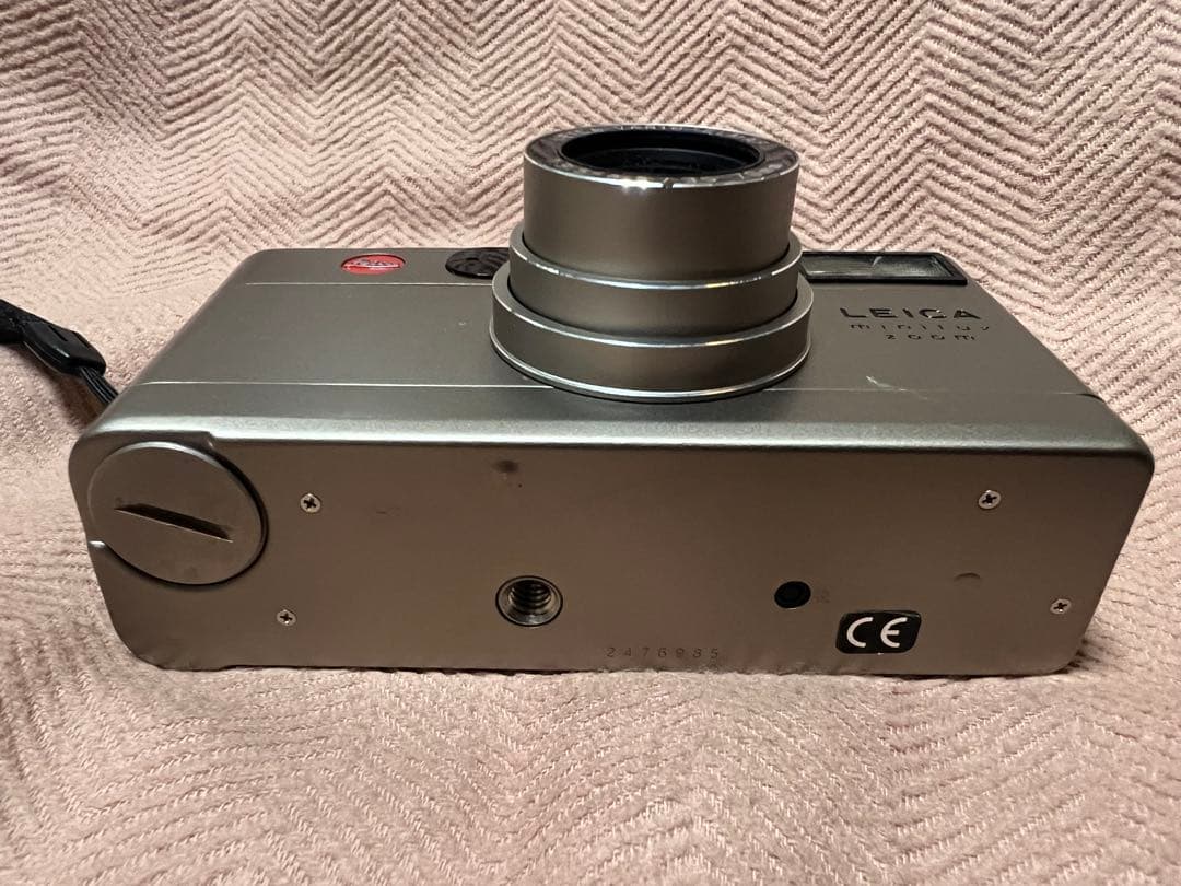 【完動品】LEICA minilux zoomフィルムカメラ　CFフラッシュ付き