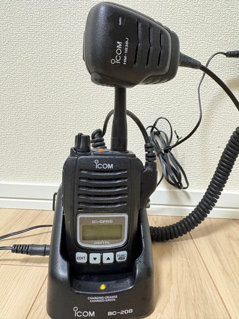 ICOM IC-DPR6 充電器セット