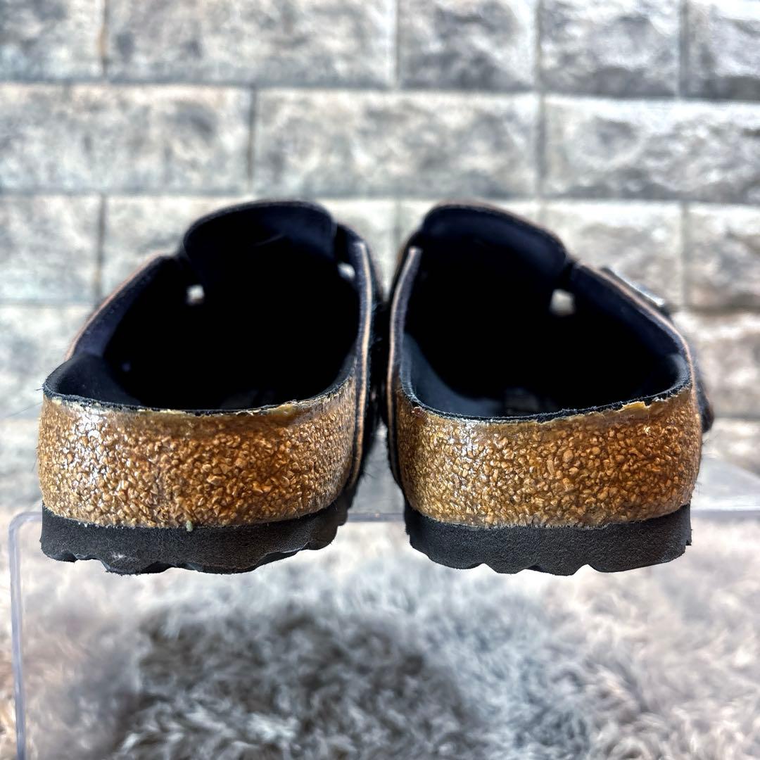極美品❣️ レア✨ BIRKENSTOCK ビルケンシュトック ボストン ハラコ