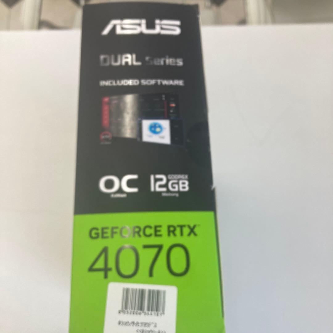 グラフィックボード・グラボ・ビデオカード ASUS GeForce RTX 4070 OC Edition 12GB