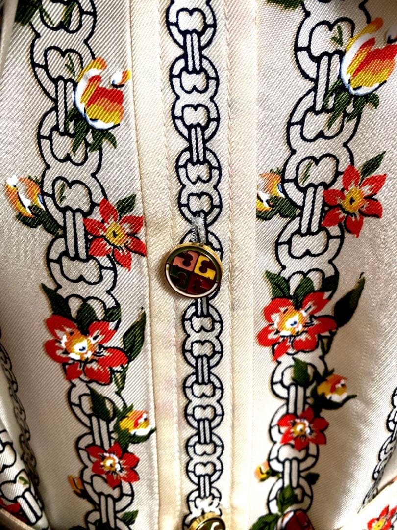 超美品　Tory Burch シルク　ワンピース