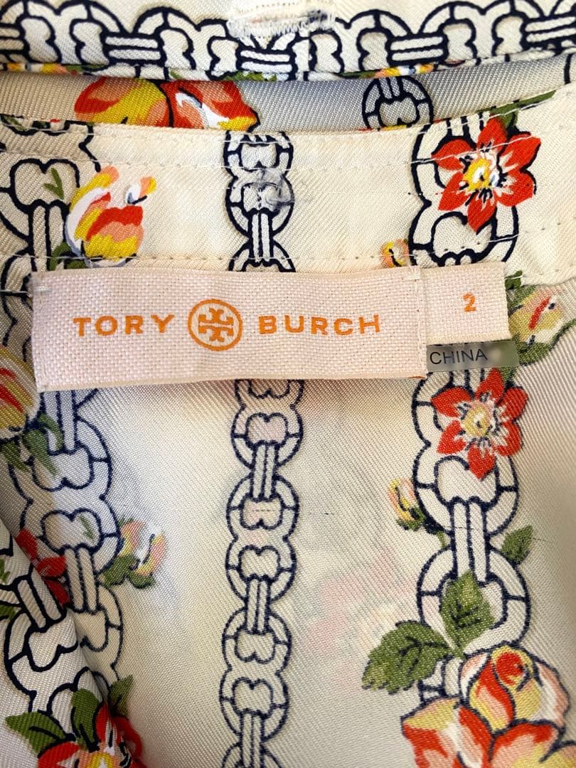超美品　Tory Burch シルク　ワンピース