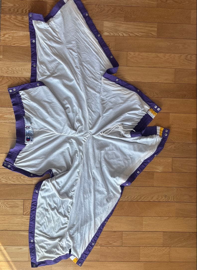 入手困難NBA 90s LAKERS レイカーズ ジャージ ユニフォームパンツ