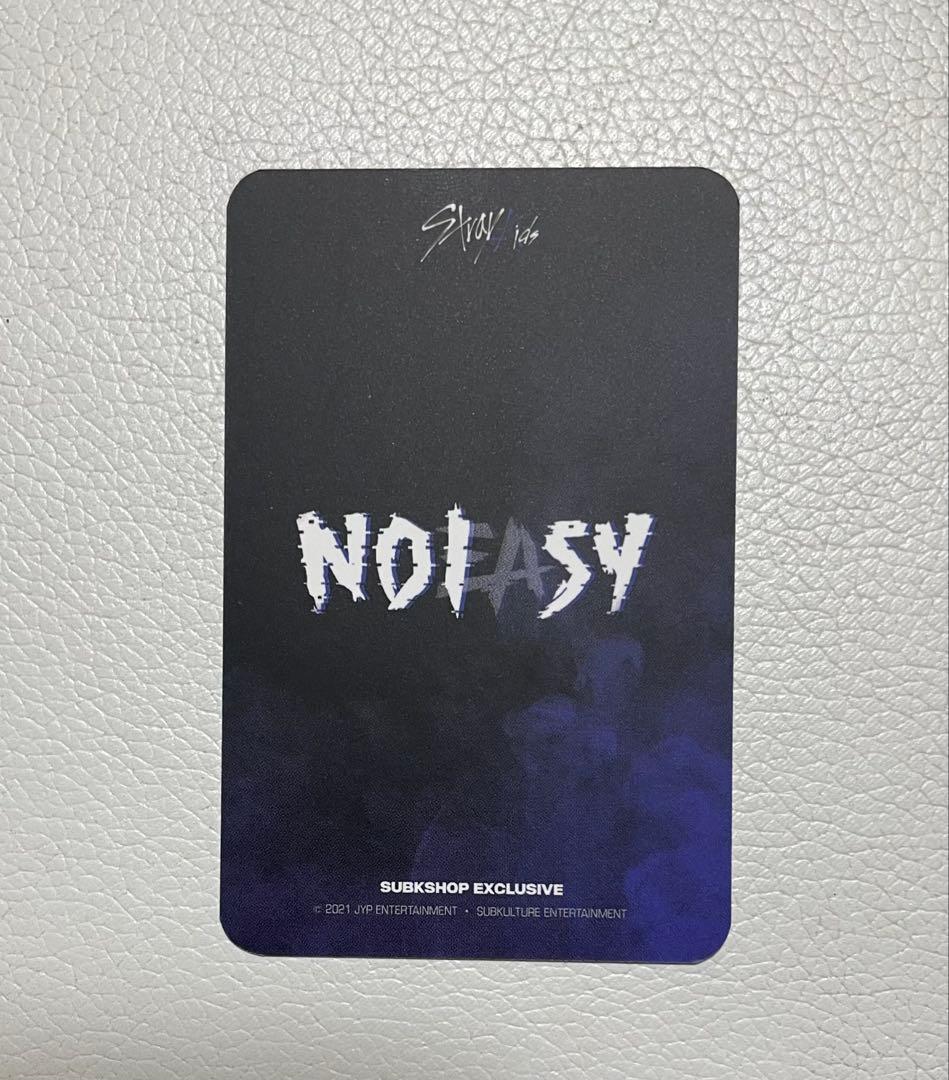 スキズ SubK バンチャン NOEASY 特典トレカ公式 straykids