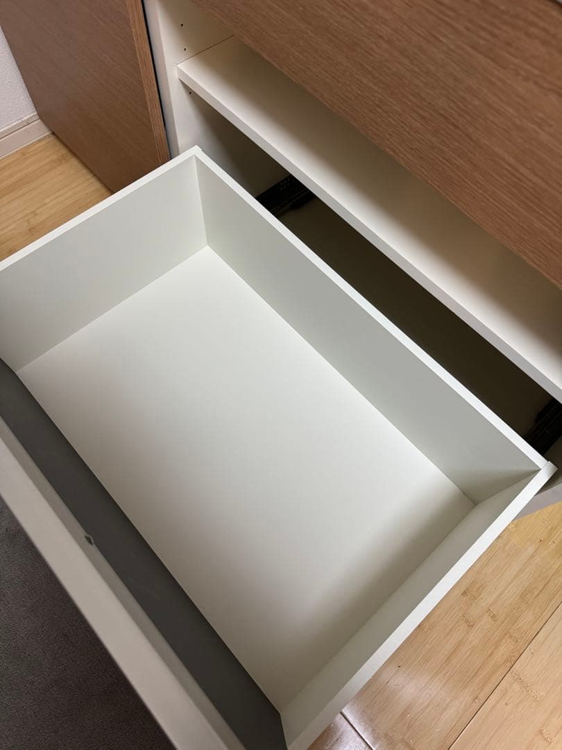 [送料込・期間限定]食器棚 パモウナ 幅120cm 高さ198cm 奥行45cm