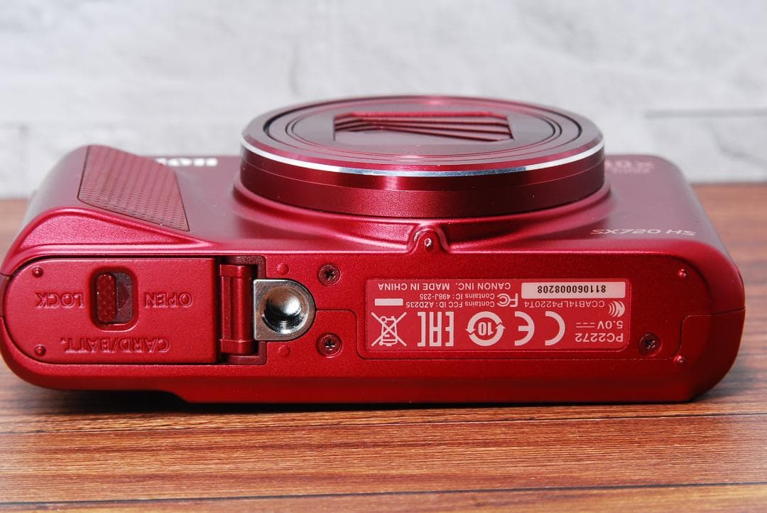 ✨美品 高倍率ズーム✨Canon PowerShot SX720 HS レッド