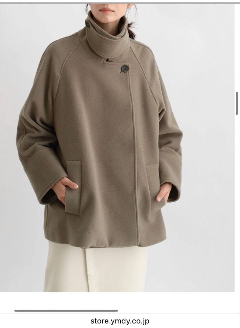 ウール ライトグレー コート ヤマダヤclove福袋