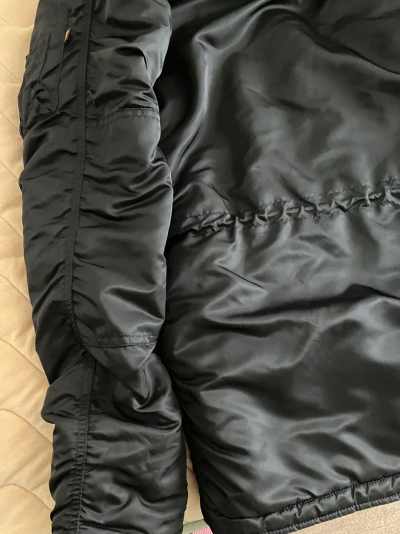 美品　ALPHA INDUSTRIES N3B ブラック M メンズ