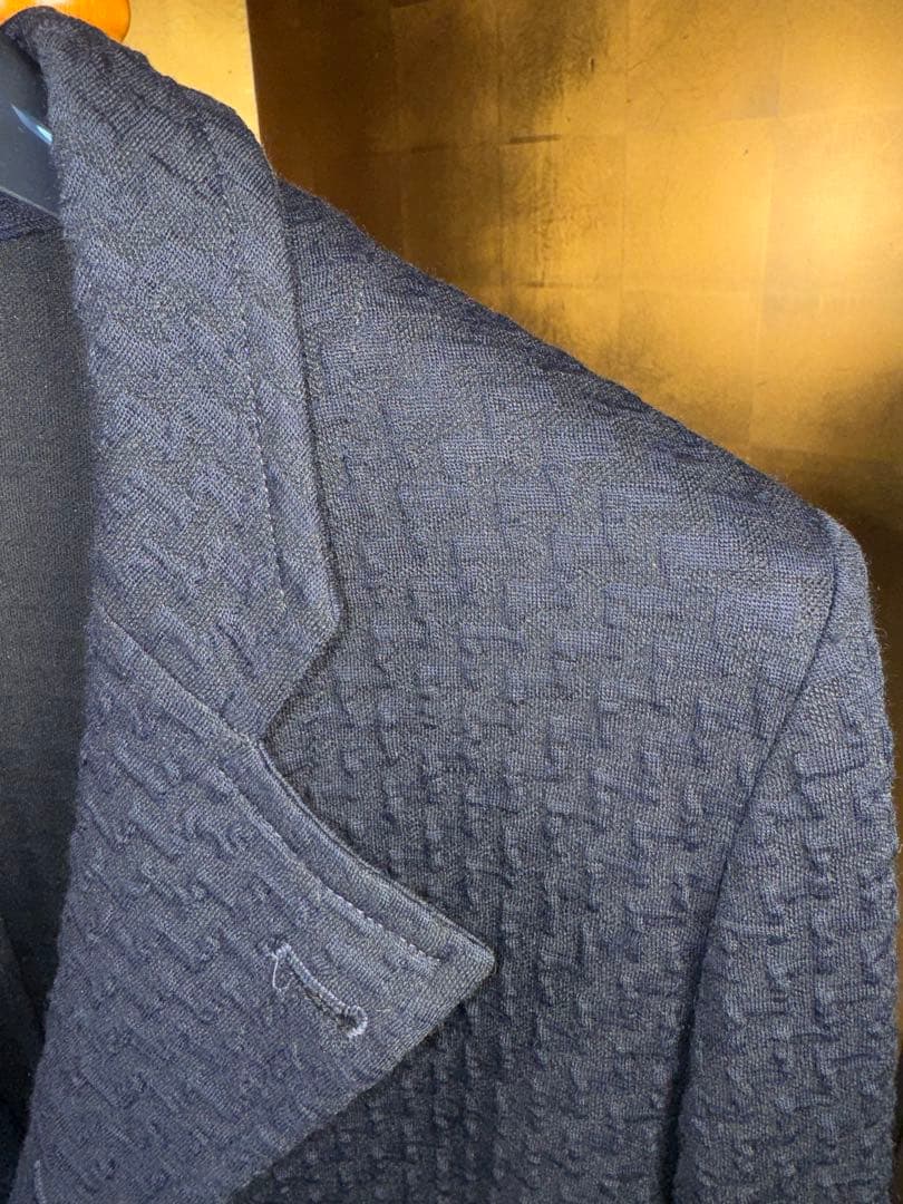 【エンポリオアルマーニ】極美品定価230,000円 ストレッチジャケット52