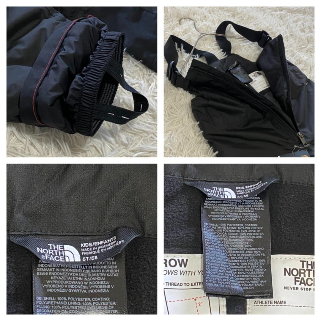 THE NORTH FACE【110】スノーパンツ/ビブパンツ オーバーオール