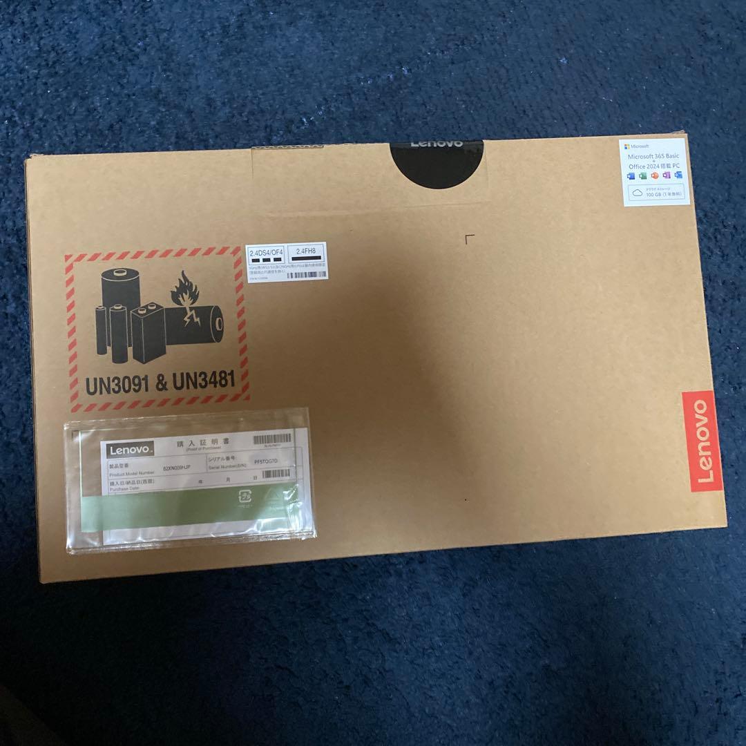 Lenovo ノートパソコン　82XN009HJP