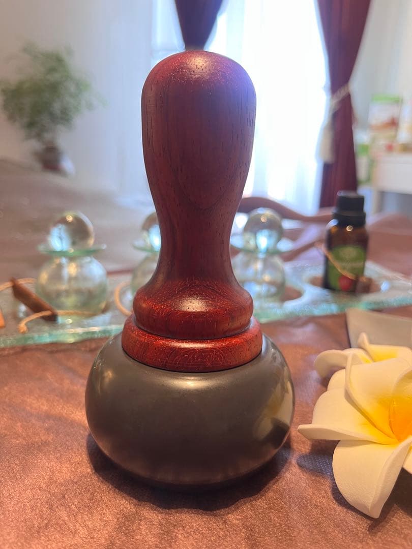 マ*ル様 ベン石温熱器　ホットストーンセラピー温石　日本でも海外でも使えるコンセ