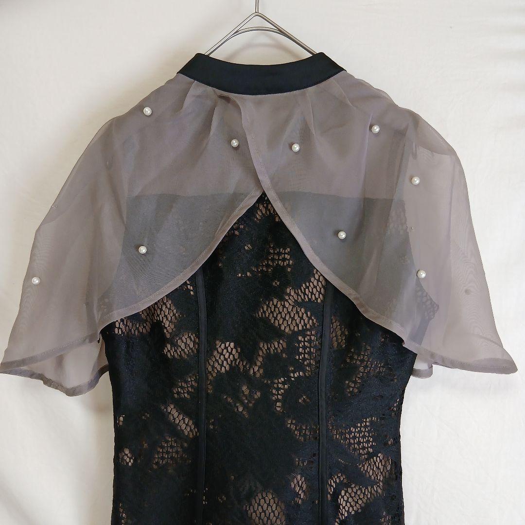 本日限定価格 Leja パール付きボレロ ワンピース ドレス 結婚式 お呼ばれ