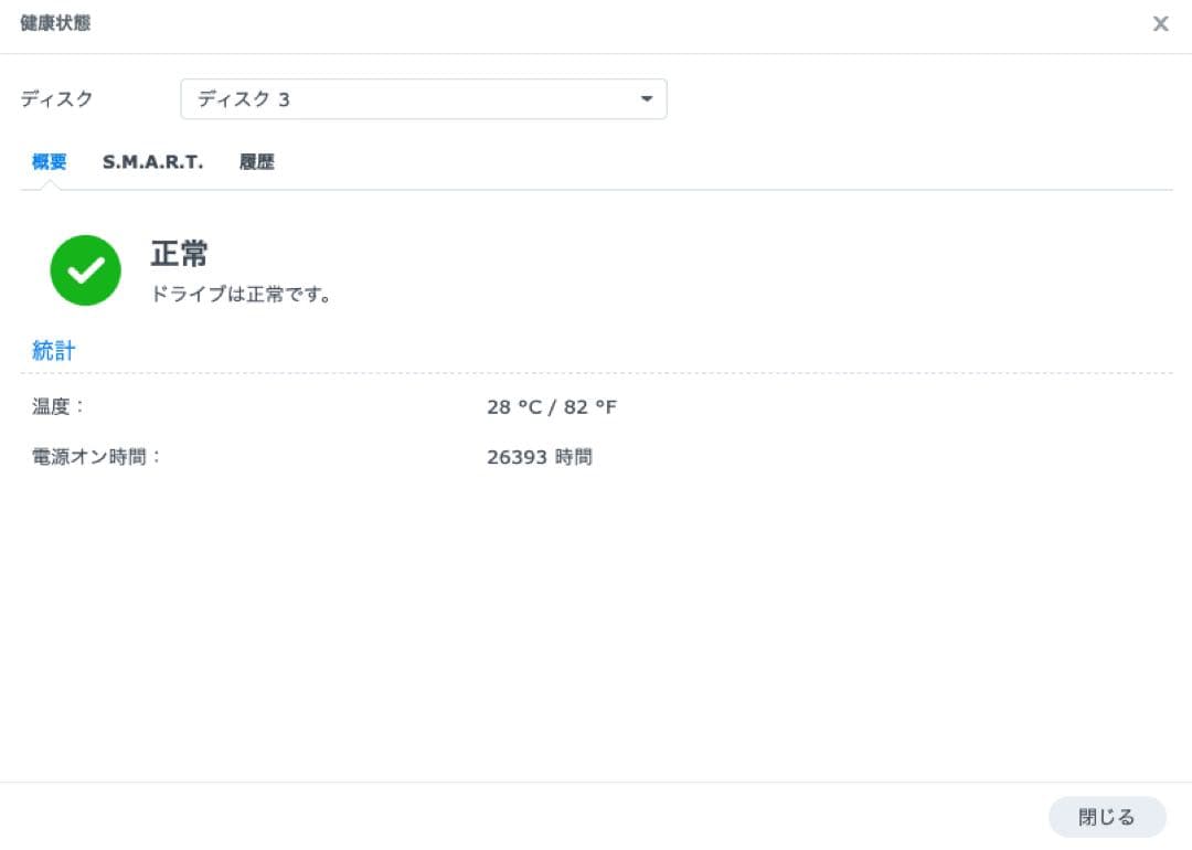 外付けハードディスク・ドライブ Synology DS418 + 8TB HDD x 4