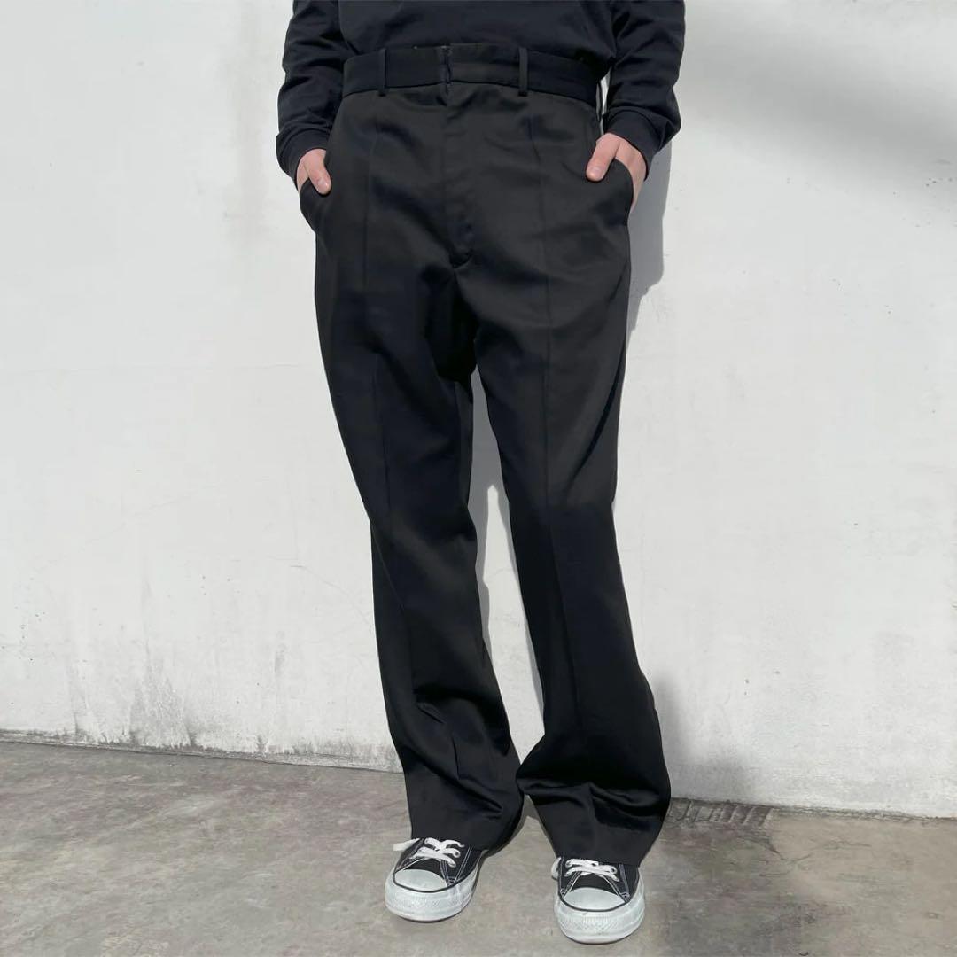 N.HOOLYWOOD × MINEDENIM フレアスラックス 38 黒