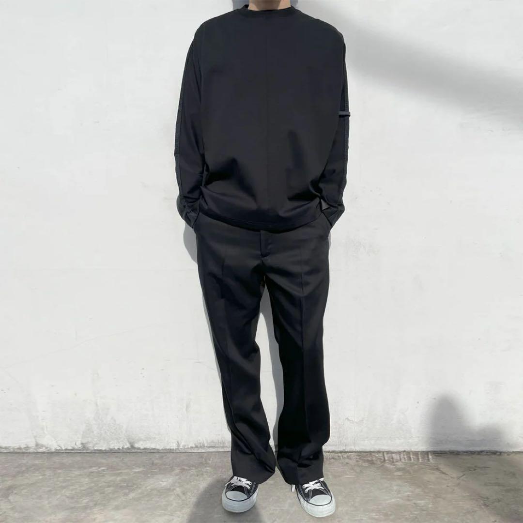 N.HOOLYWOOD × MINEDENIM フレアスラックス 38 黒