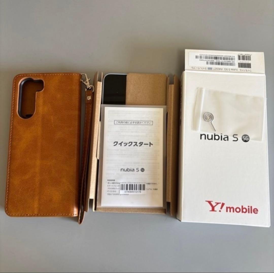 新品未使用SIMフリーnubia S 5G ストレージ128GBライトパープル