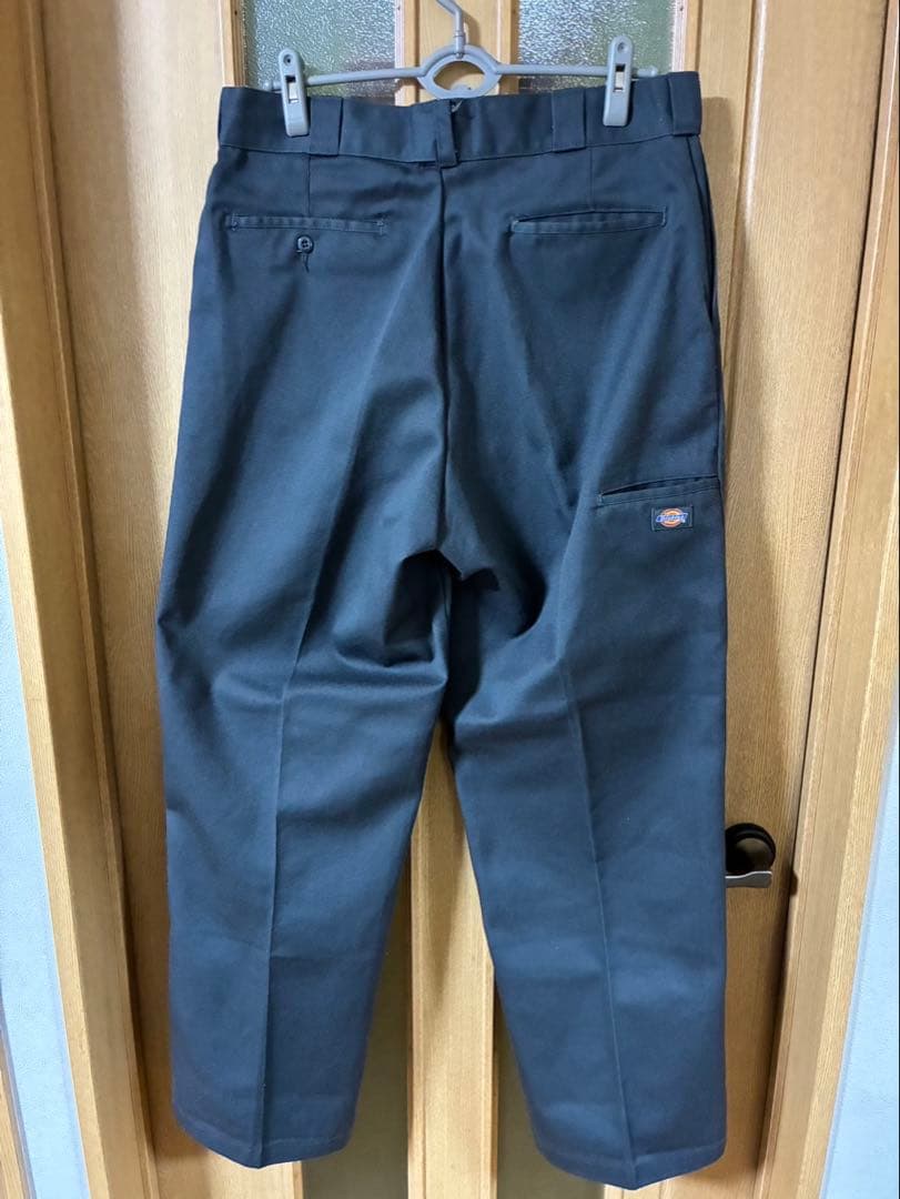 90s Dickie's ディッキーズ ダブルニー チャコールグレー usa製