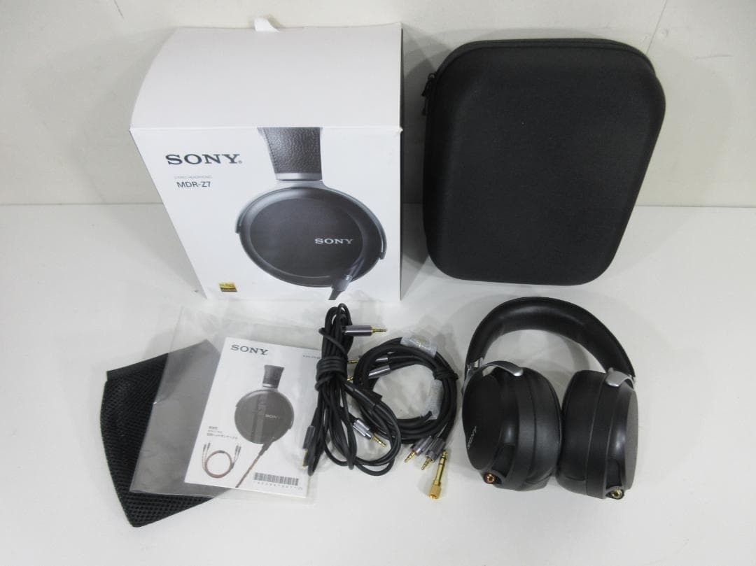 0707Z SONY ヘッドフォン ハイレゾ MDR-Z7 劣化あり