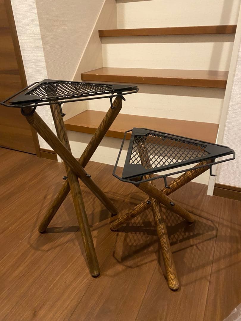 焚き火サイドスタンド