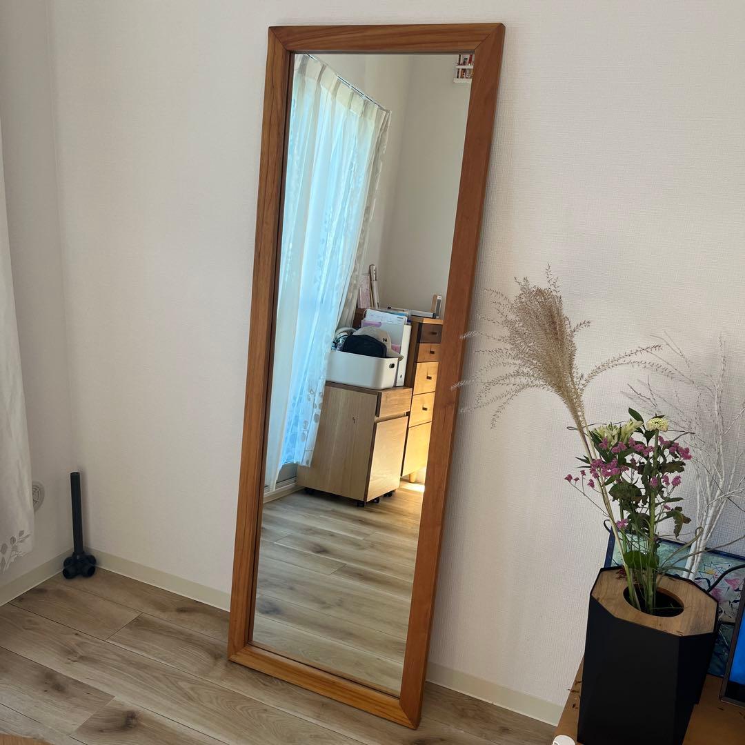 UNICO スタンドミラー 大きめ