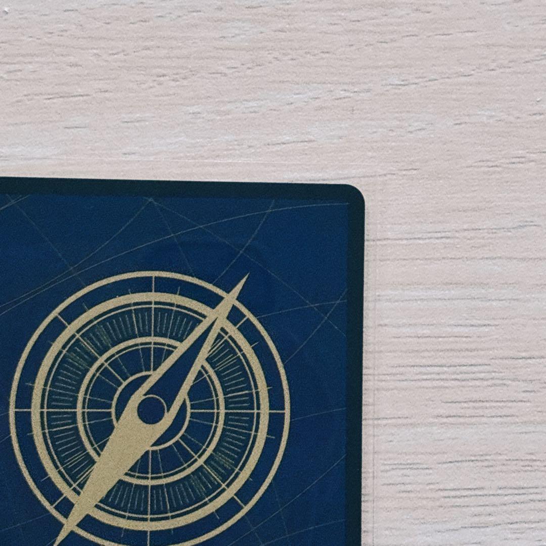 ワンピースカード　３周年　サンジ　箔押し　ルフィは海賊王になる男だ!!!