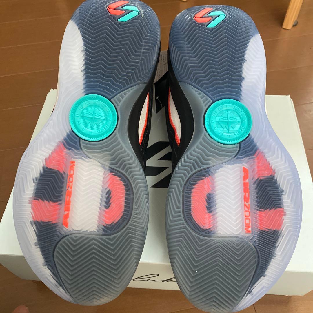 JORDAN LUKA 4 PF ブラック/ブライトクリムゾン 10.5