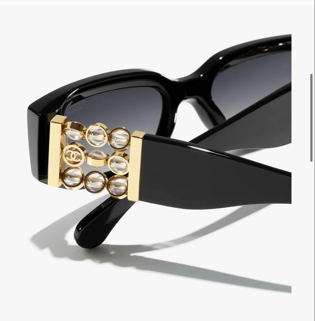 国内完売 シャネル サングラス オーバル シェイプ アイウェア