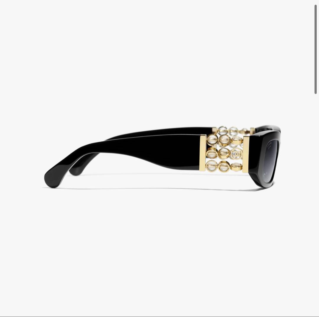 国内完売 シャネル サングラス オーバル シェイプ アイウェア