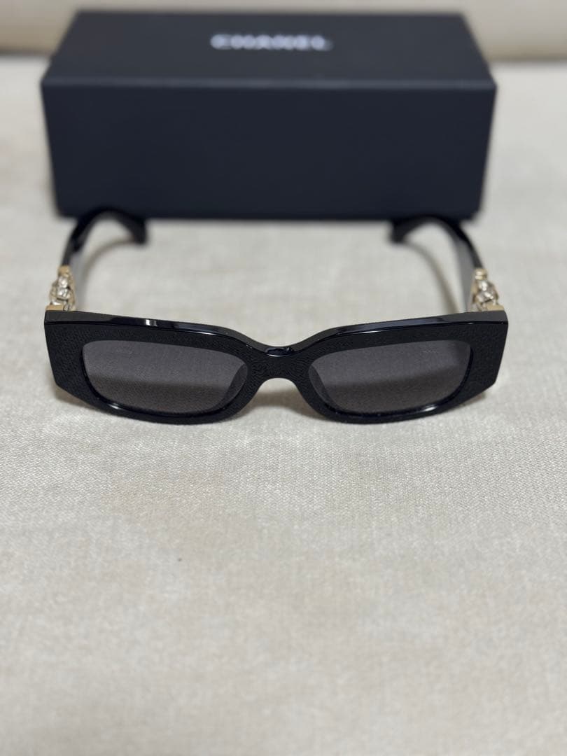 国内完売 シャネル サングラス オーバル シェイプ アイウェア