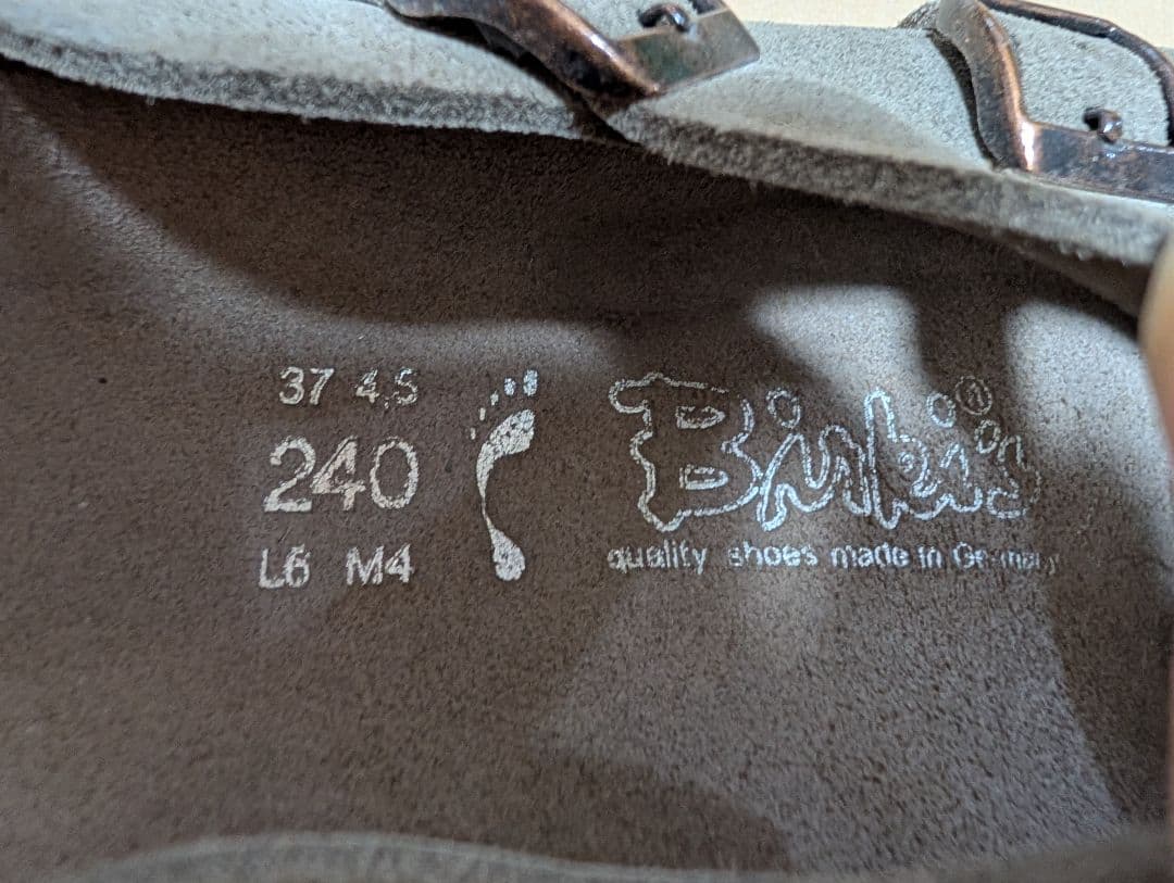 【極美品】Birkenstock ビルケンシュトック　希少ビルキー 37サイズ