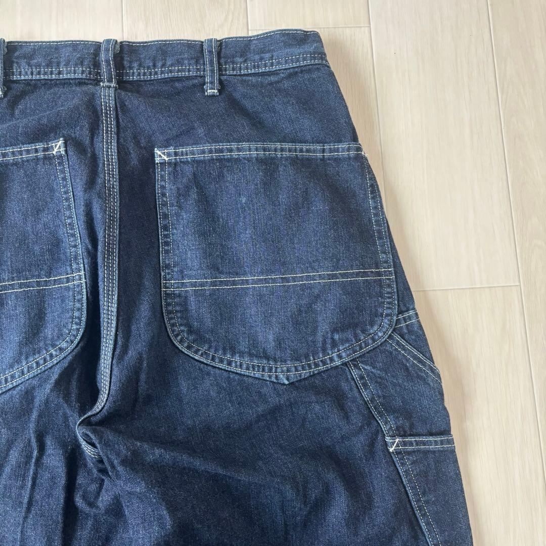 LEE デニム ワイドペインターパンツ　LM7288 日本製 Mサイズ　デニム