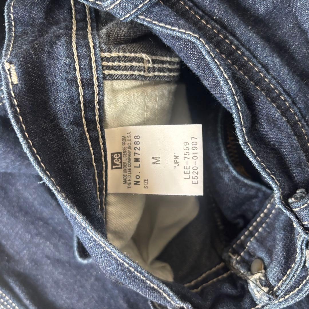 LEE デニム ワイドペインターパンツ　LM7288 日本製 Mサイズ　デニム