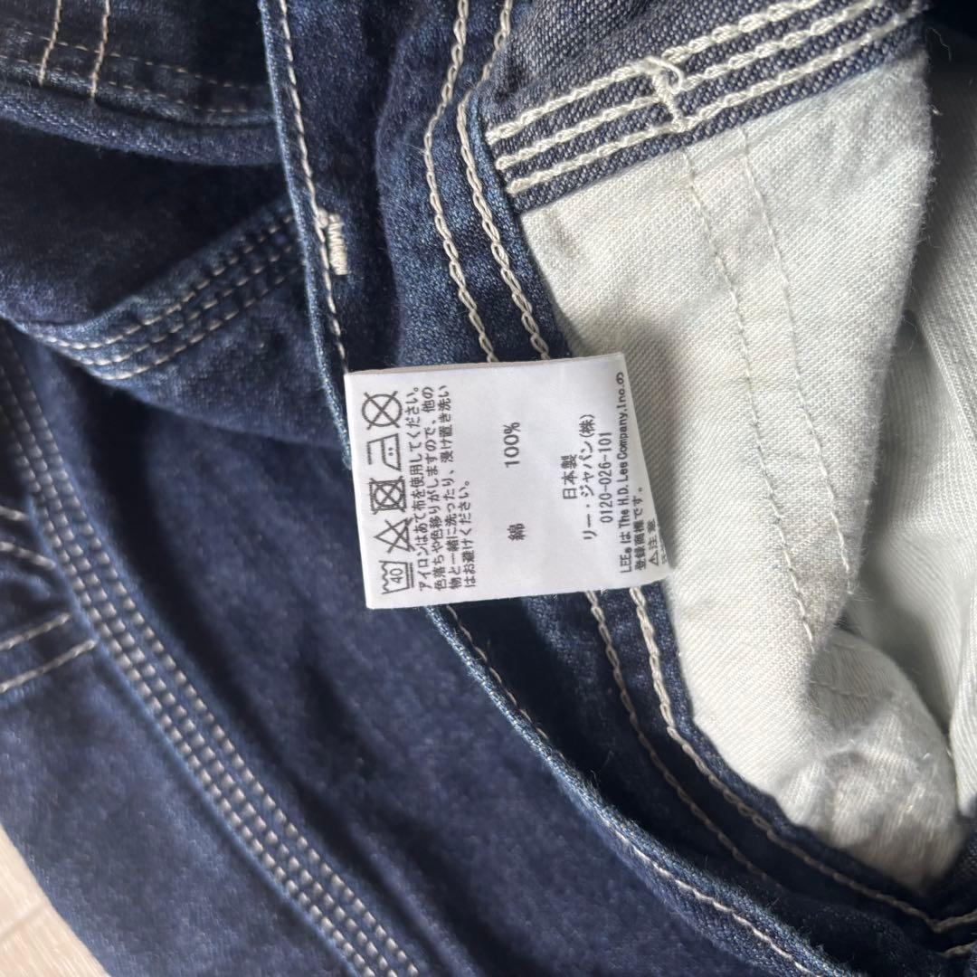LEE デニム ワイドペインターパンツ　LM7288 日本製 Mサイズ　デニム