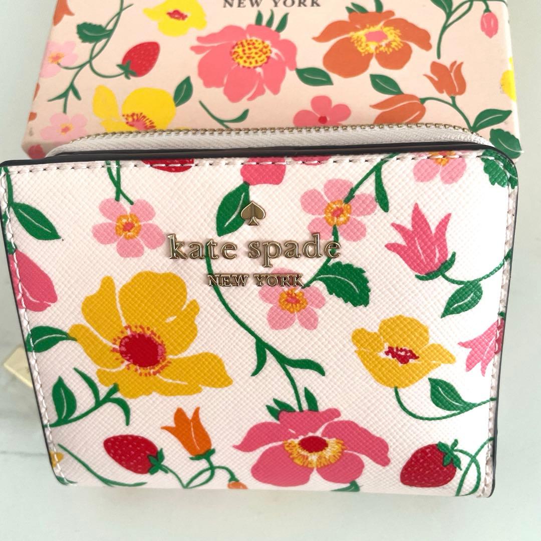 ケイトスペード花柄折財布　ミニバッグ　クラッチバッグ最終価格！