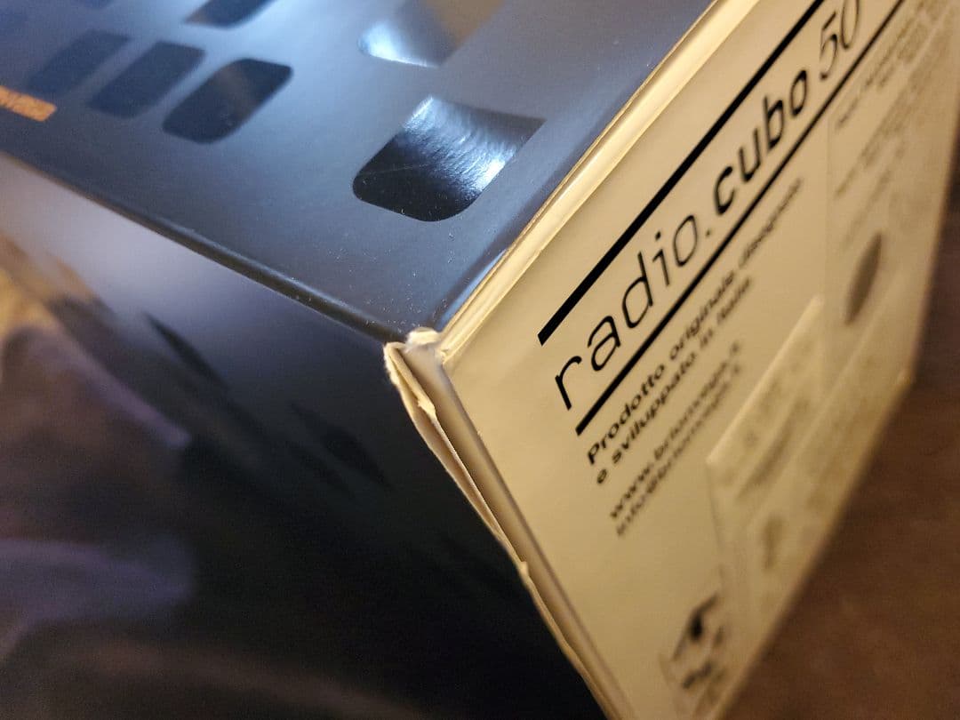 【未使用に近い・希少】ブリオンベガ radio.cubo 50周年記念モデル