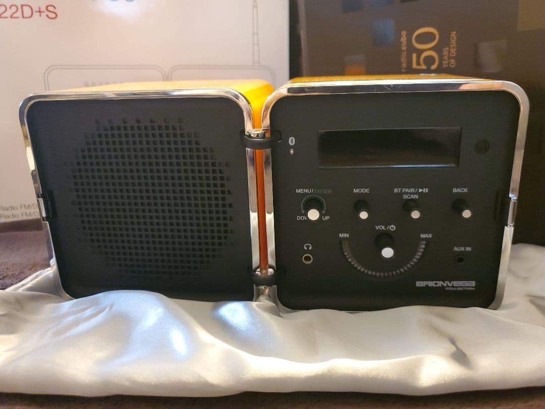 【未使用に近い・希少】ブリオンベガ radio.cubo 50周年記念モデル